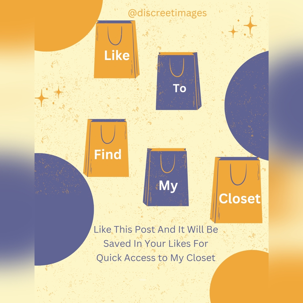 Like This Post For Quick Access To My Closet!!!